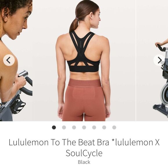lululemon athletica Other - Lululemon To The Beat Bra *lululemon X SoulCycle Size 6